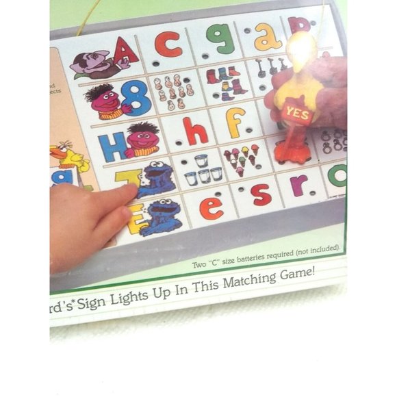 Vintage NOS sealed 1986 MB Sesame Street Light & Learn  READ - Picture 3 of 4